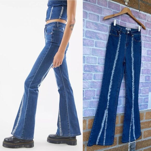 I.AM.GIA Savannah Mid-Rise Flare Jeans small - Picture 3 of 12